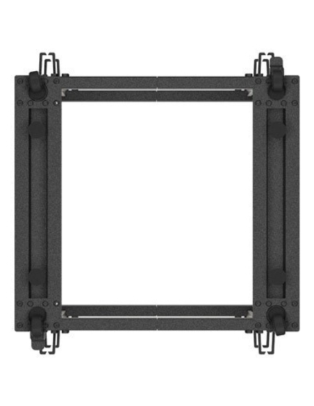 Armario lanberg abierto rack 19 pulgadas 15u - 600x600 negro Armario lanberg abierto rack 19 pulgadas 15u - 600x600 negro