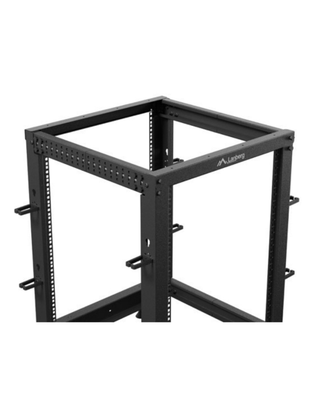 Armario lanberg abierto rack 19 pulgadas 15u - 600x600 negro Armario lanberg abierto rack 19 pulgadas 15u - 600x600 negro