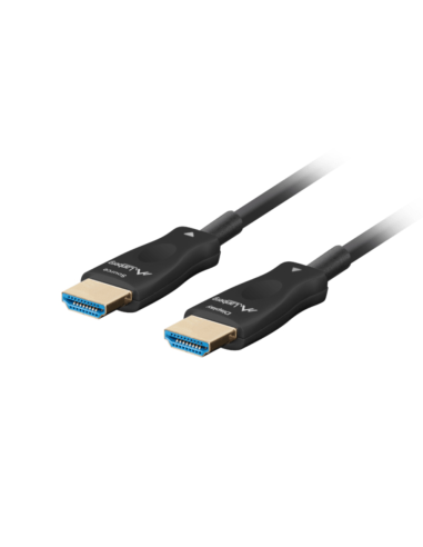 Cable hdmi aoc lanberg v2.1 m - m optico activo 8k 60hz 10m negro