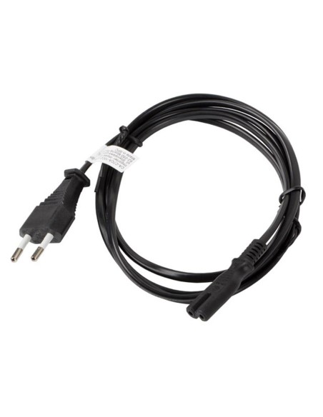 Cable alimentacion lanberg cee 7 - 16 a iec320 c7 negro 3m
