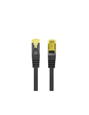 Cable red lanberg latiguillo cat.6a s - ftp lszh cu 1.5m negro fluke passed
