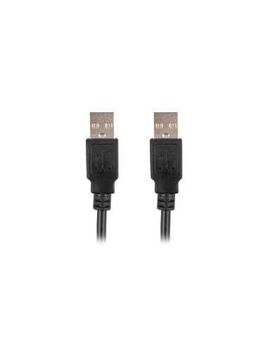 Cable usb 2.0 lanberg 0.5m - macho - macho - negro