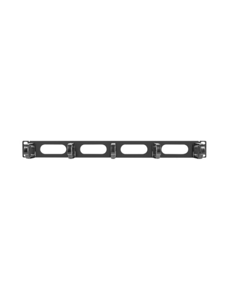 Organizador de cables lanberg 5 anillas 19 pulgadas 1u tipo b negro Organizador de cables lanberg 5 anillas 19 pulgadas 1u tipo b negro
