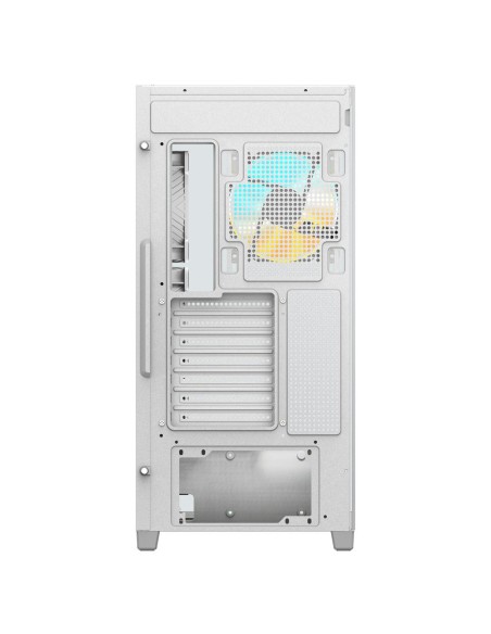 Caja ordenador gaming gigabyte c500 atx cristal templado blanca