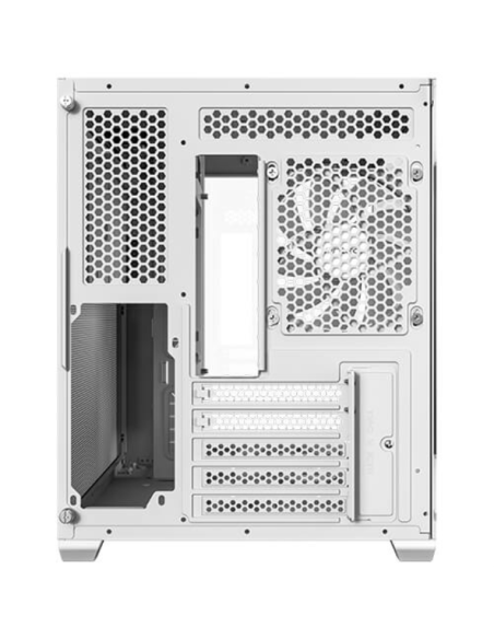 Caja ordenador gaming antec cx60m matx argb cristal templado blanco