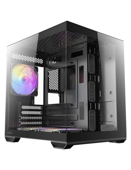 Caja ordenador gaming antec cx60m matx argb cristal templado negro
