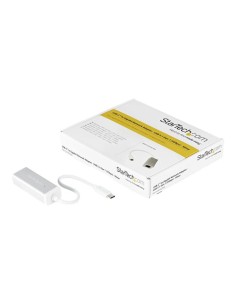 Adaptador usb tipo c a rj45 startech macho - hembra plata