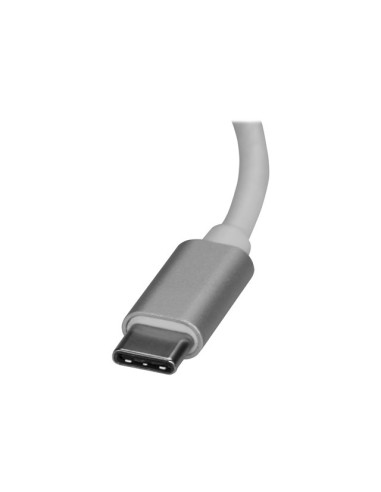 Adaptador usb tipo c a rj45 startech macho - hembra plata