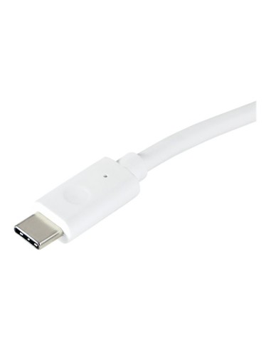Adaptador usb tipo c a rj45 startech macho - hembra plata