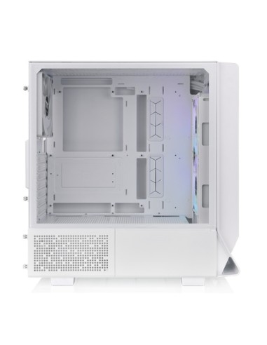 Caja ordenador gaming thermaltake ceres 350 mx atx argb cristal templado blanco