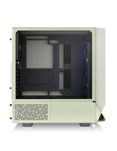 Caja ordenador gaming thermaltake ceres 350 mx atx argb cristal templado verde