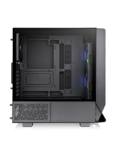 Caja ordenador gaming thermaltake ceres 350 mx atx argb cristal templado negra