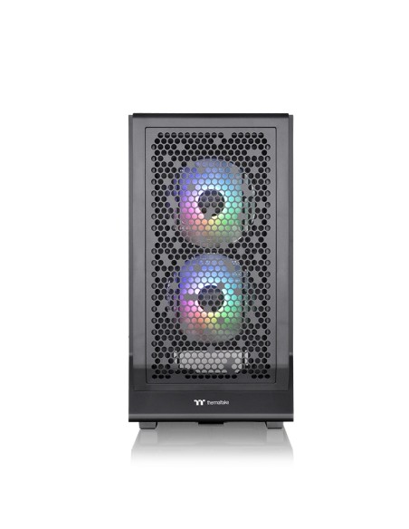 Caja ordenador gaming thermaltake ceres 330 tg atx argb cristal templado negra Caja ordenador gaming thermaltake ceres 330 tg atx argb cristal templado negra