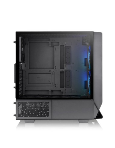 Caja ordenador gaming thermaltake ceres 330 tg atx argb cristal templado negra