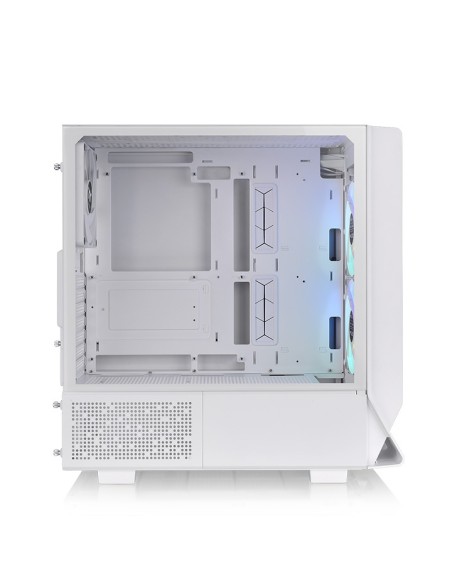 Caja ordenador gaming thermaltake ceres 330 tg atx argb cristal templado blanca