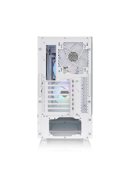 Caja ordenador gaming thermaltake ceres 330 tg atx argb cristal templado blanca