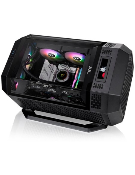 Kit thermaltake display horizontal negro para serie tower Kit thermaltake display horizontal negro para serie tower