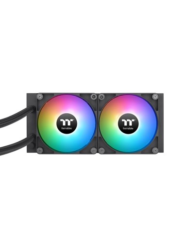 Kit refrigeracion liquida cpu thermaltake th240 v2 argb 2x 120mm negro