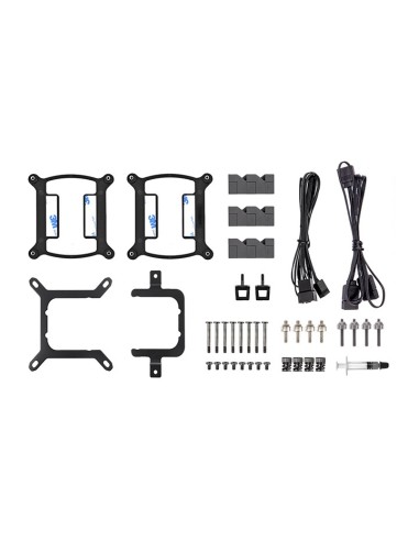 Kit refrigeracion liquida cpu thermaltake th240 v2 argb 2x 120mm negro