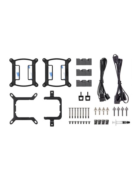Kit refrigeracion liquida cpu thermaltake th240 v2 argb 2x 120mm negro