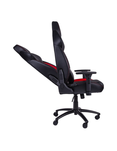 Silla gaming thermaltake v comfort negro - rojo 135º
