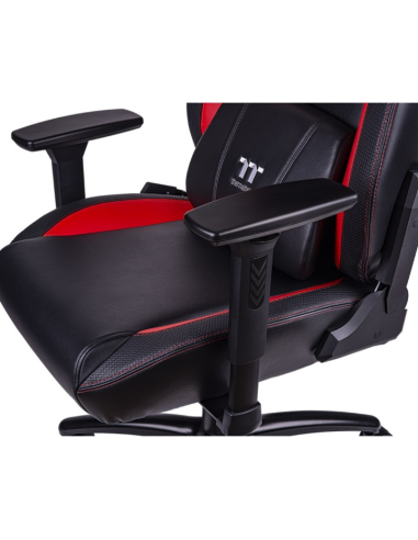 Silla gaming thermaltake v comfort negro - rojo 135º