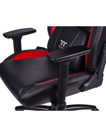 Silla gaming thermaltake v comfort negro - rojo 135º