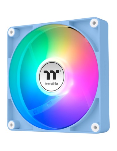 Ventilador caja thermaltake ct120 argb 2x 120mm azul