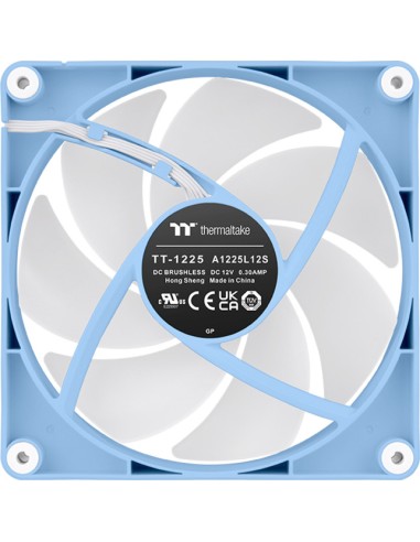 Ventilador caja thermaltake ct120 argb 2x 120mm azul