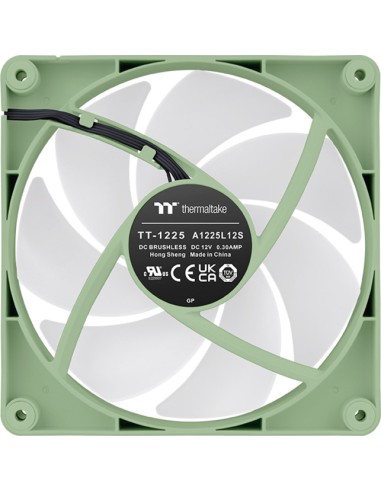 Ventilador caja thermaltake ct120 argb 2x 120mm verde