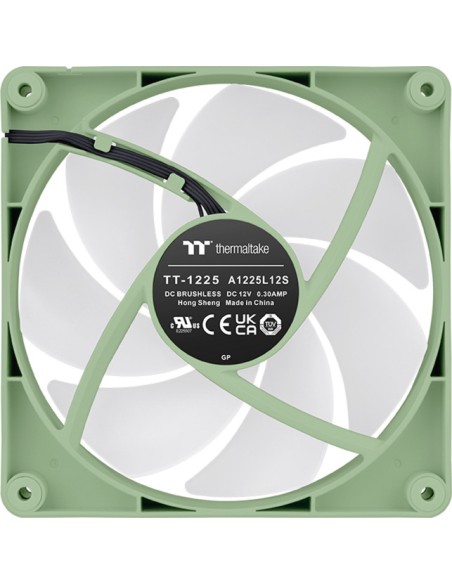 Ventilador caja thermaltake ct120 argb 2x 120mm verde