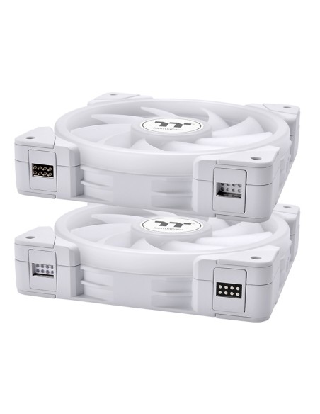 Ventilador caja thermaltake swafan ex14 argb 3x 140mm blanco Ventilador caja thermaltake swafan ex14 argb 3x 140mm blanco