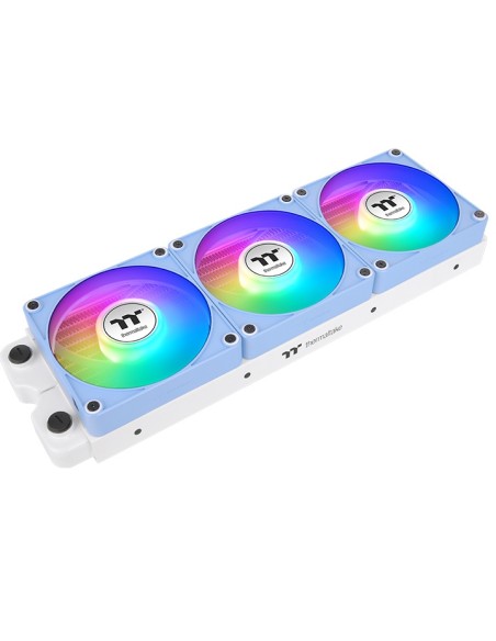 Ventilador caja inv magnetico thermaltake ct120 ex argb 3x 120mm azul hydrangea