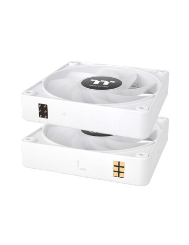 Ventilador caja inv magnetico thermaltake ct140 ex argb 3x 140mm blanco
