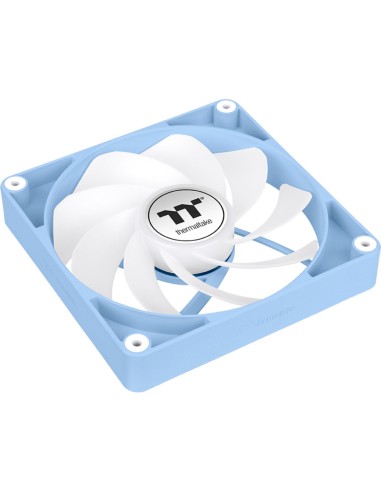 Ventilador caja inverso thermaltake ct120 argb 2x 120mm azul hydrangea