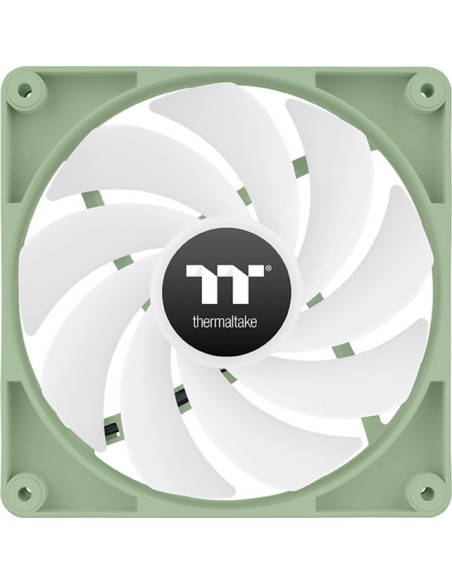 Ventilador caja inverso thermaltake ct120 argb 2x 120mm verde matcha