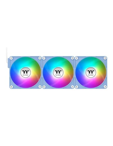 Ventilador caja magnetico thermaltake ct120 ex argb 3x 120mm azul hydrangea