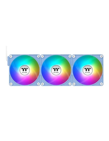Ventilador caja magnetico thermaltake ct120 ex argb 3x 120mm azul hydrangea