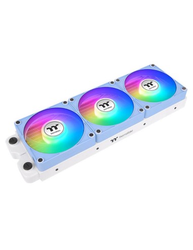 Ventilador caja magnetico thermaltake ct120 ex argb 3x 120mm azul hydrangea