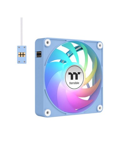 Ventilador caja magnetico thermaltake ct120 ex argb 3x 120mm azul hydrangea