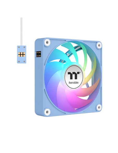 Ventilador caja magnetico thermaltake ct120 ex argb 3x 120mm azul hydrangea Ventilador caja magnetico thermaltake ct120 ex argb 3x 120mm azul hydrangea