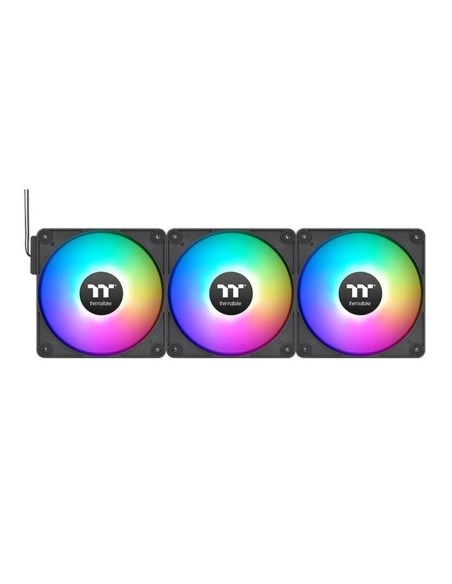 Ventilador caja magnetico thermaltake ct120 ex argb 3x 120mm negro