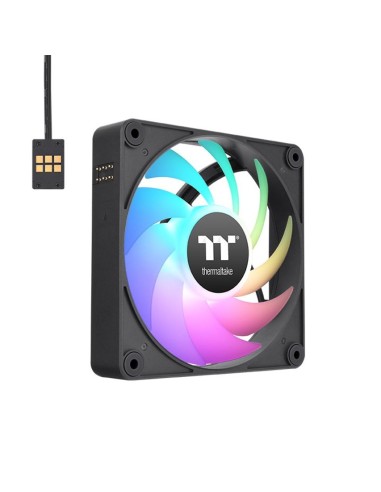 Ventilador caja magnetico thermaltake ct120 ex argb 3x 120mm negro