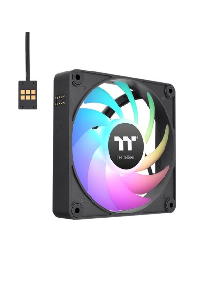 Ventilador caja magnetico thermaltake ct120 ex argb 3x 120mm negro Ventilador caja magnetico thermaltake ct120 ex argb 3x 120mm negro