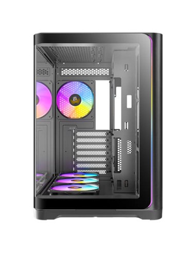 Caja ordenador gaming antec c5 curve argb atx cristal templado negra