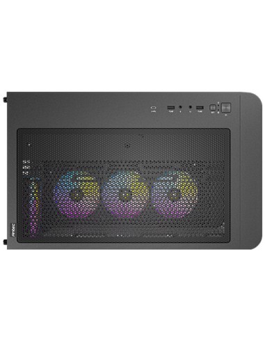 Caja ordenador gaming antec c5 curve argb atx cristal templado negra