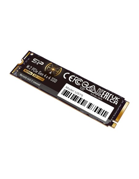 Disco duro interno ssd silicon power us75 2tb m.2 pci express