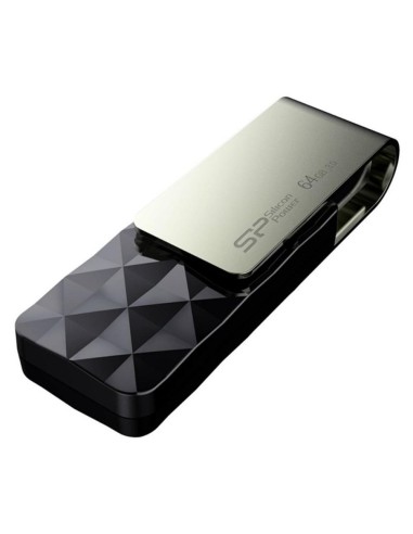 Memoria usb 3.1 silicon power blaze b30 64gb black