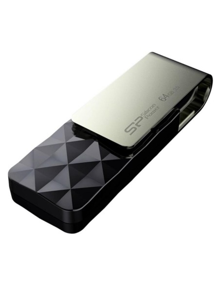 Memoria usb 3.1 silicon power blaze b30 64gb black