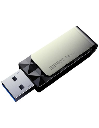 Memoria usb 3.1 silicon power blaze b30 64gb black